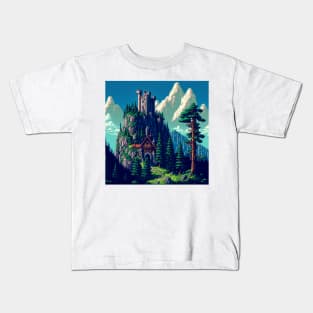 Retrogame login screen Kids T-Shirt